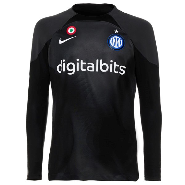 Tailandia Camiseta Inter Milan Portero 2022 2023 Negro